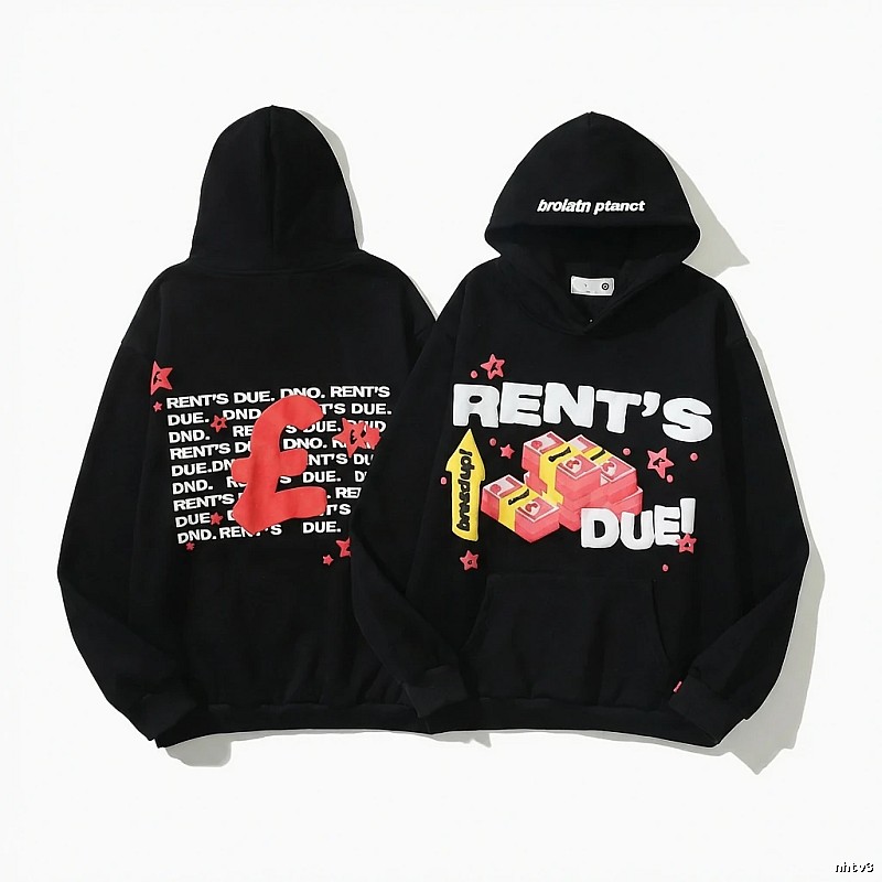 Grailz Trendy Style Black Hoodie