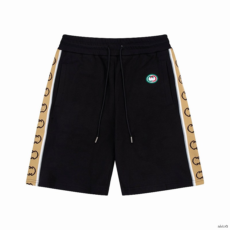 Gucci classic style black shorts