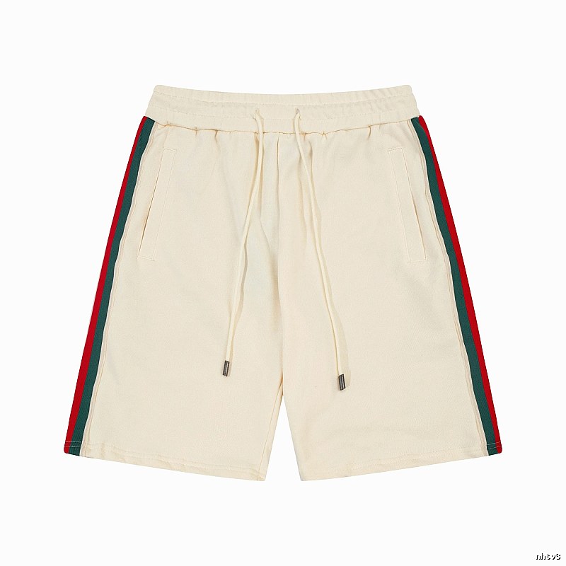 Gucci retro style off-white shorts