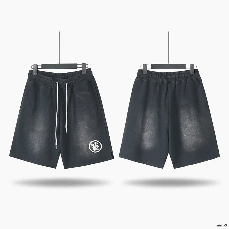 Hellstar dark style black shorts