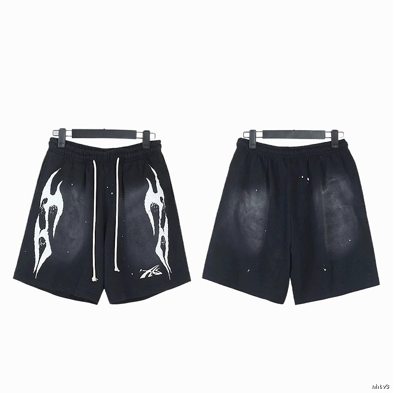 Hellstar dark style black shorts
