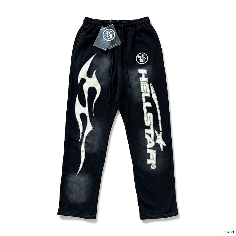 Hellstar Dark Style Black Sweatpants