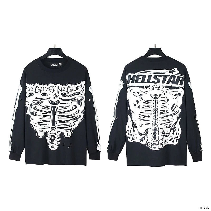 Hellstar Skeleton Dark Style Long-sleeve