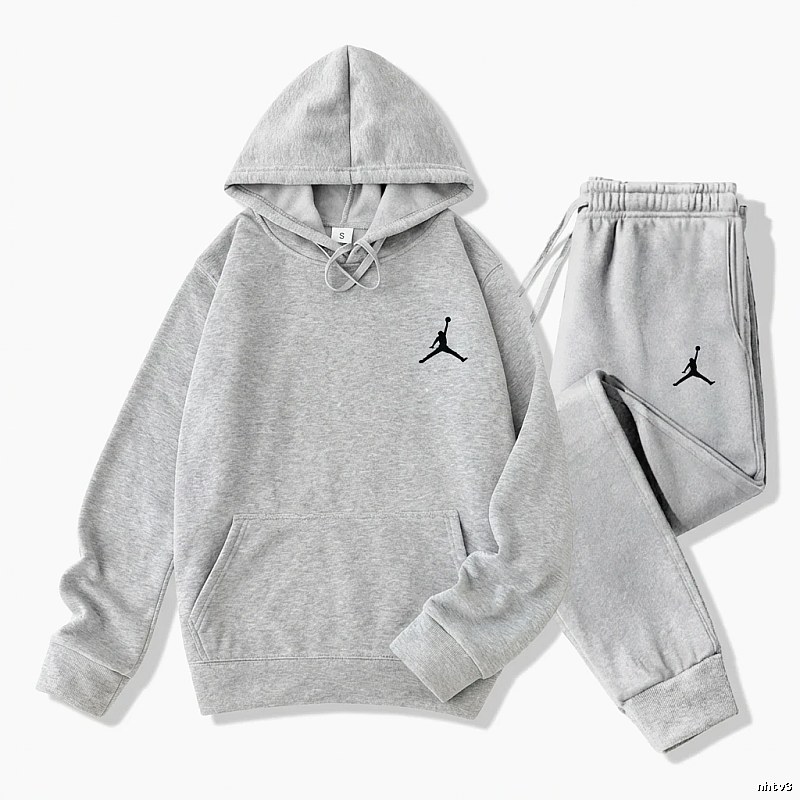 Jordan Sports and Leisure Style Grey Suit
