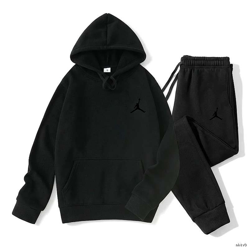 Jordan sporty black suit