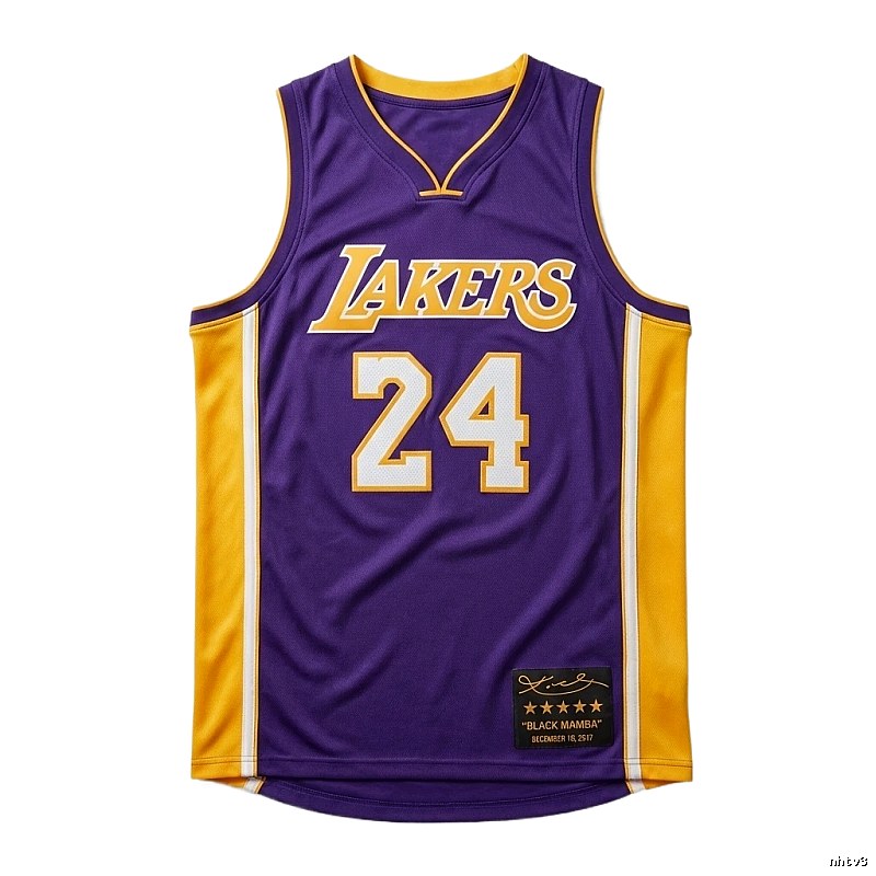 Kobe Lakers No. 24 basketball jersey