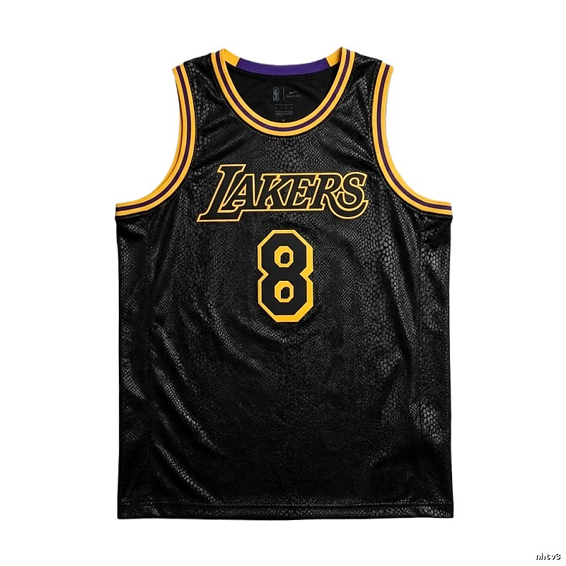 Kobe Lakers No. 8 black vest
