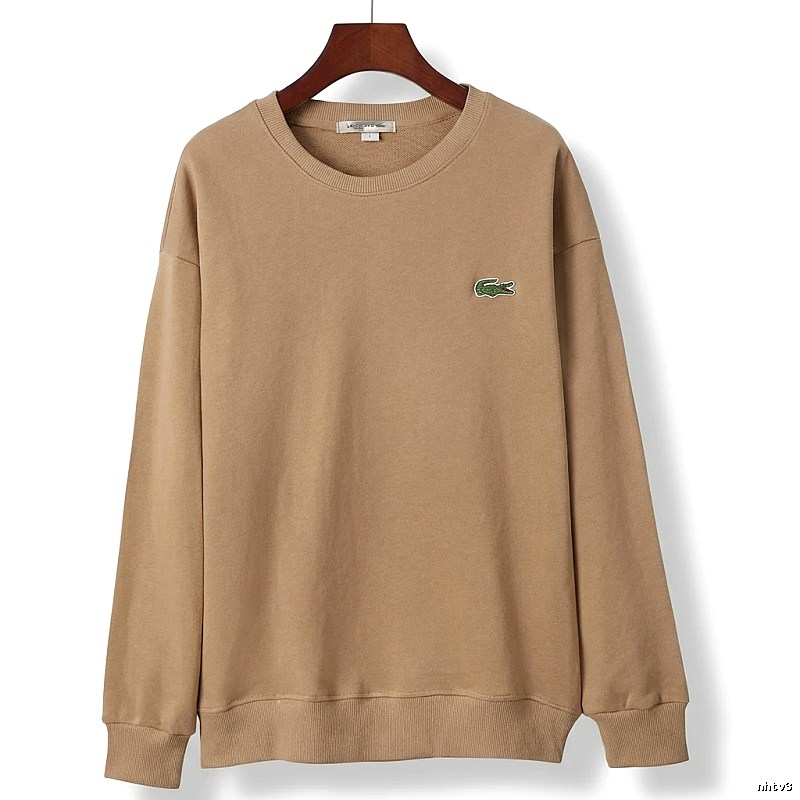 Lacoste solid color casual style sweatshirt