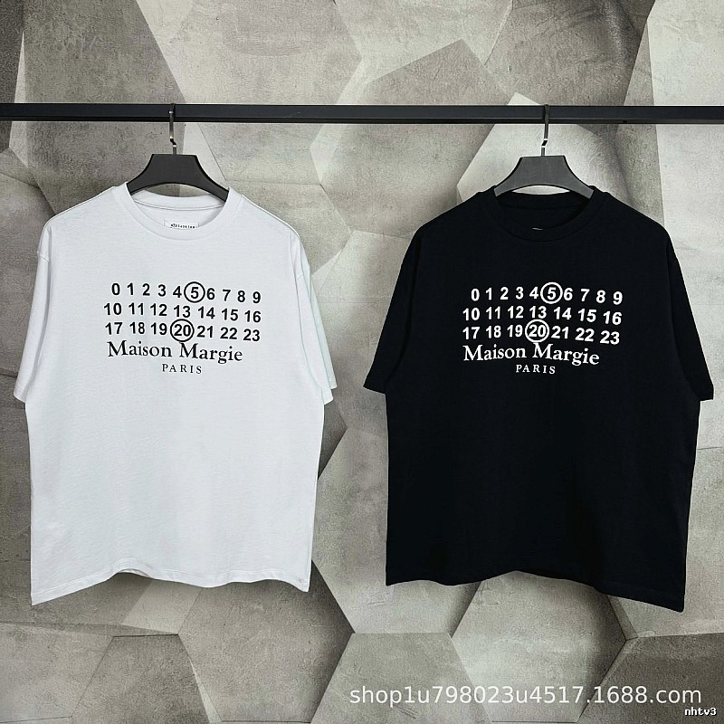 Maison Margiela digital printed style T-shirt