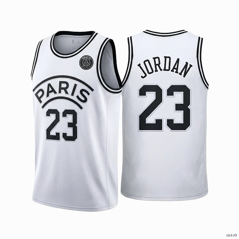 Michael Jordan retro-style white jersey