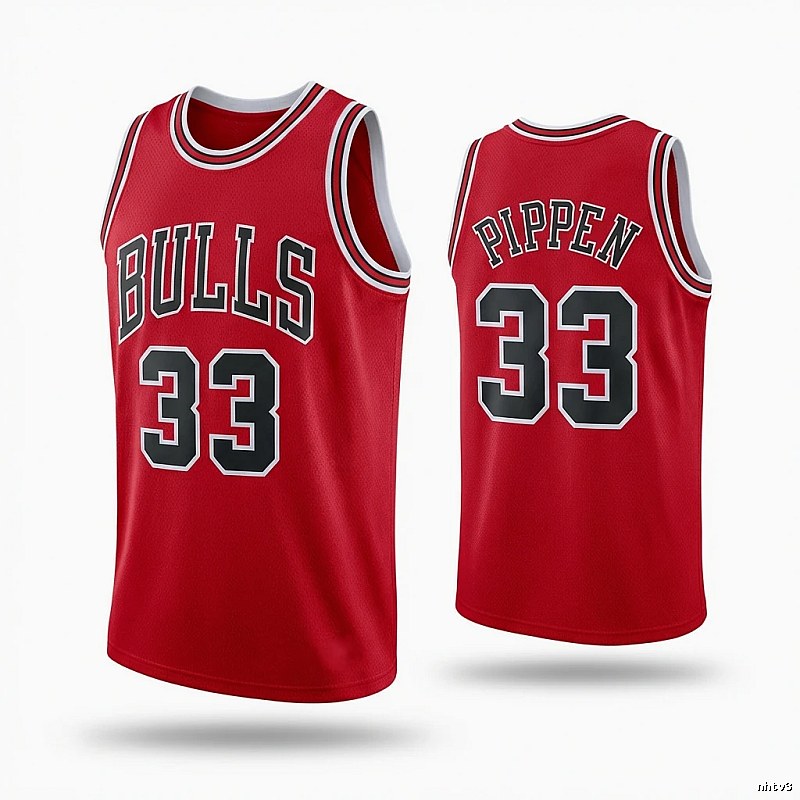 Michael Jordan vintage red jersey
