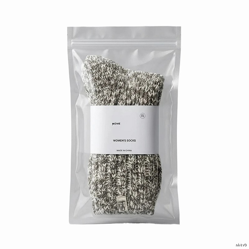 Miu Miu Knitted Style Gray-White Socks