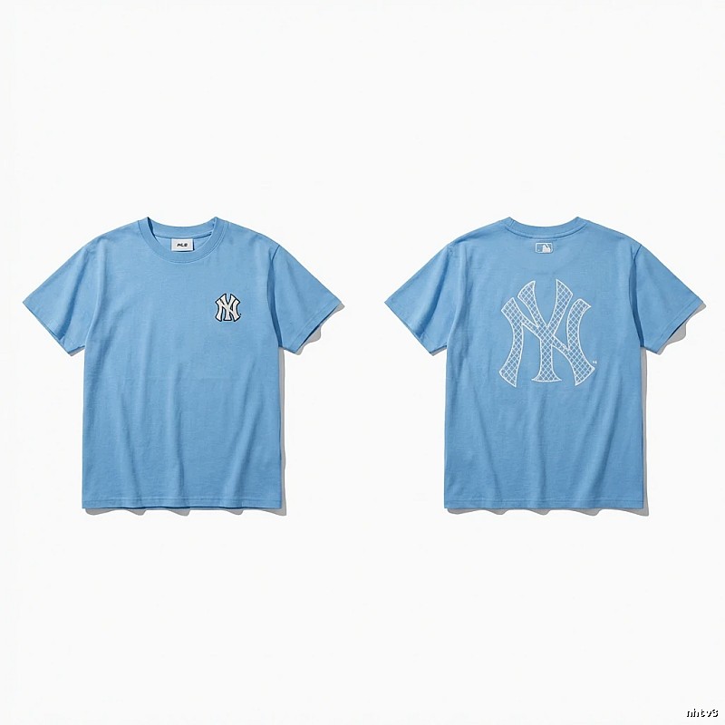 MLB Classic Simple Style Blue T-shirt