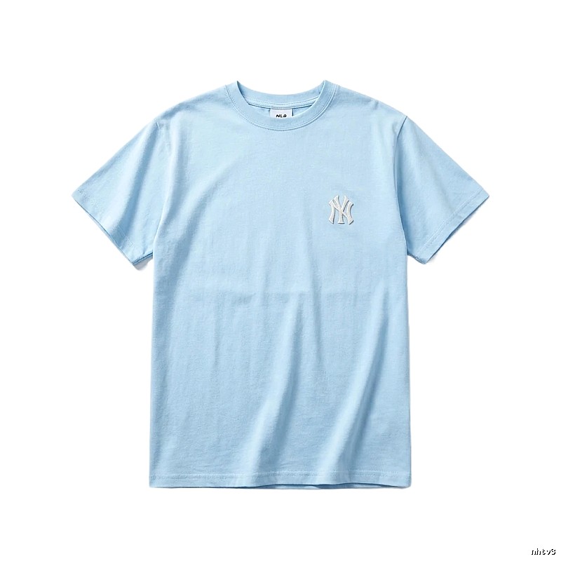 MLB Classic Simple Style Light Blue T-shirt