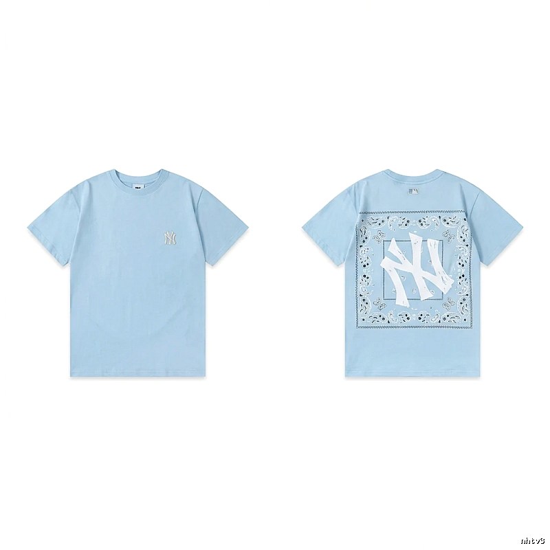 MLB retro light blue T-shirt