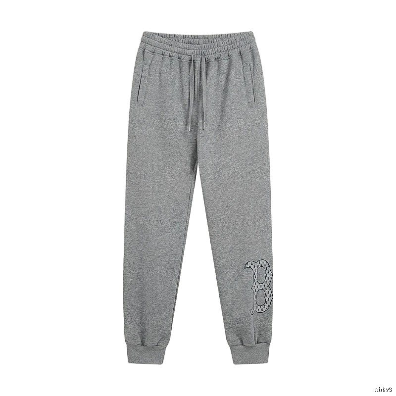 MLB series casual gray sweatpants