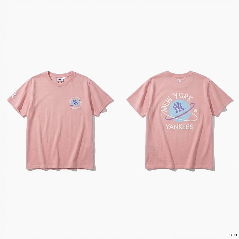 MLB Yankees pink T-shirts