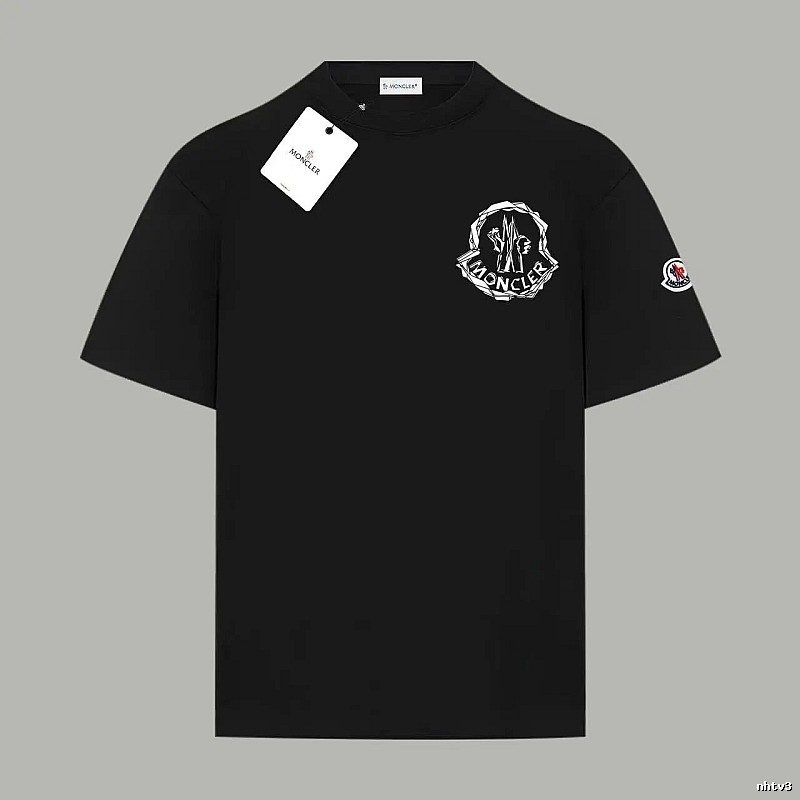 Moncler classic black T-shirt