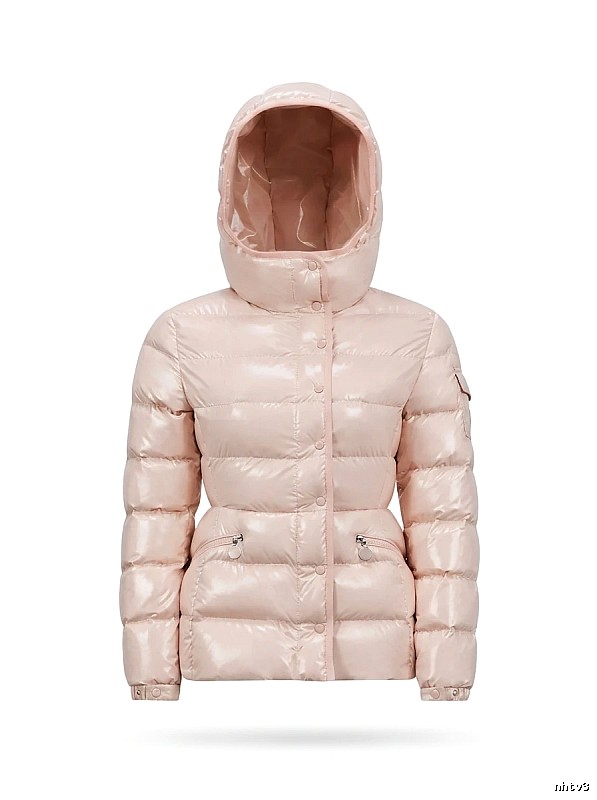 Moncler Classic Pink Down Jacket