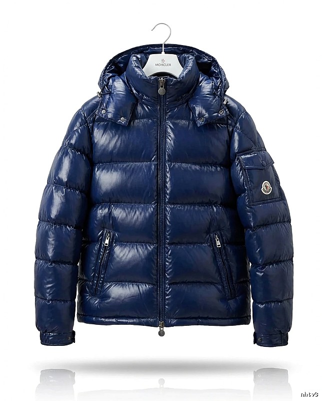 Moncler shiny and fashionable down jacket