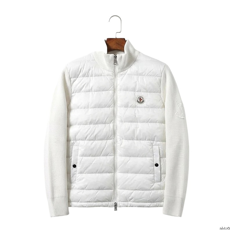 Moncler white casual style down jacket