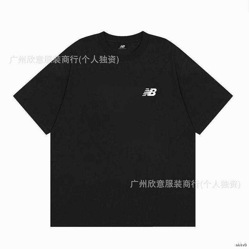 New Balance Minimalist Casual Black Short-sleeve T-shirt