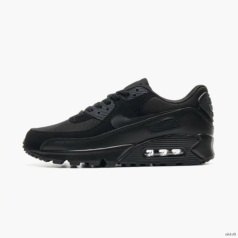 Nike Air Max 90 black sports shoes