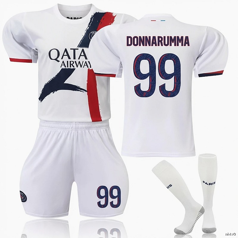 Paris Saint-Germain No. 99 white jersey