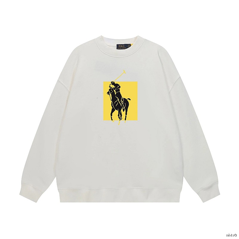 Ralph Lauren Polo Classic White Sweatshirt