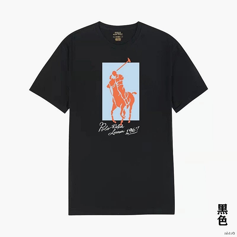 Ralph Lauren Polo series black T-shirt