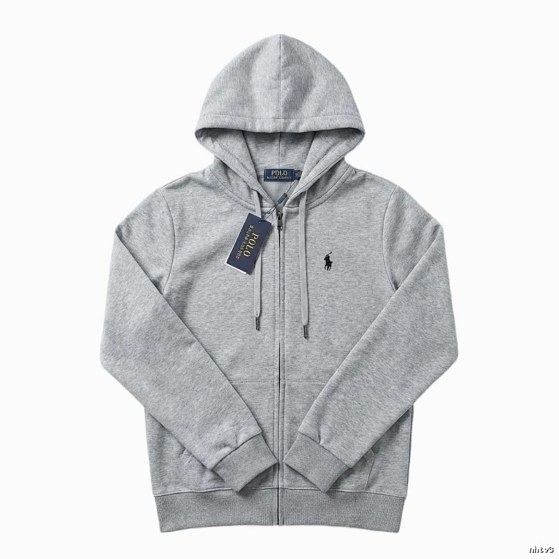 Ralph Lauren POLO series grey hoodie