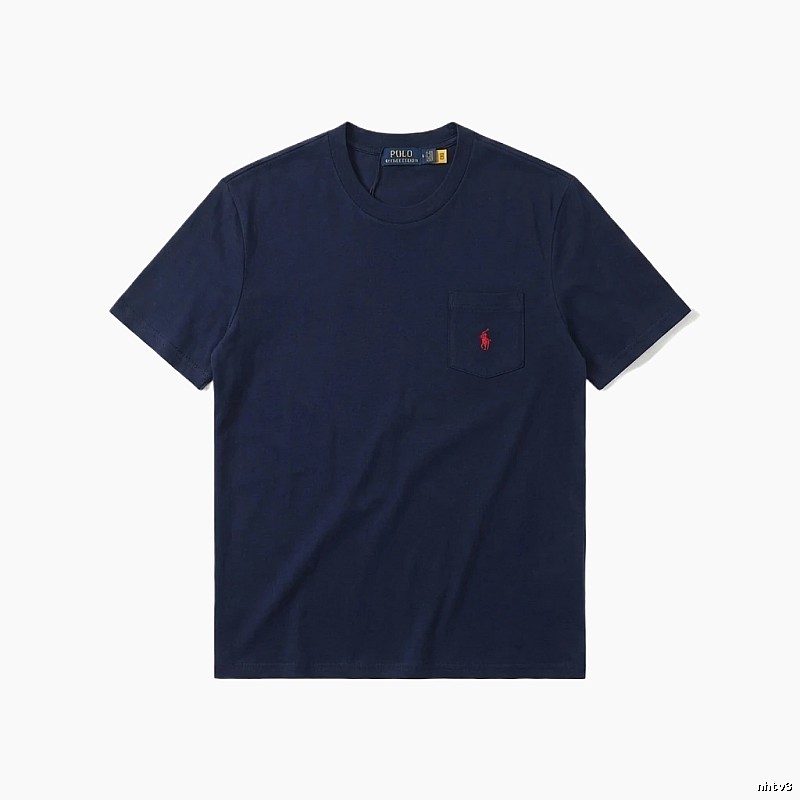 Ralph Lauren Polo simple navy blue T-shirt