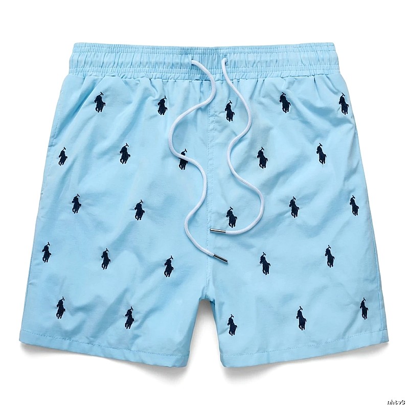 Ralph Lauren Polo style light blue shorts