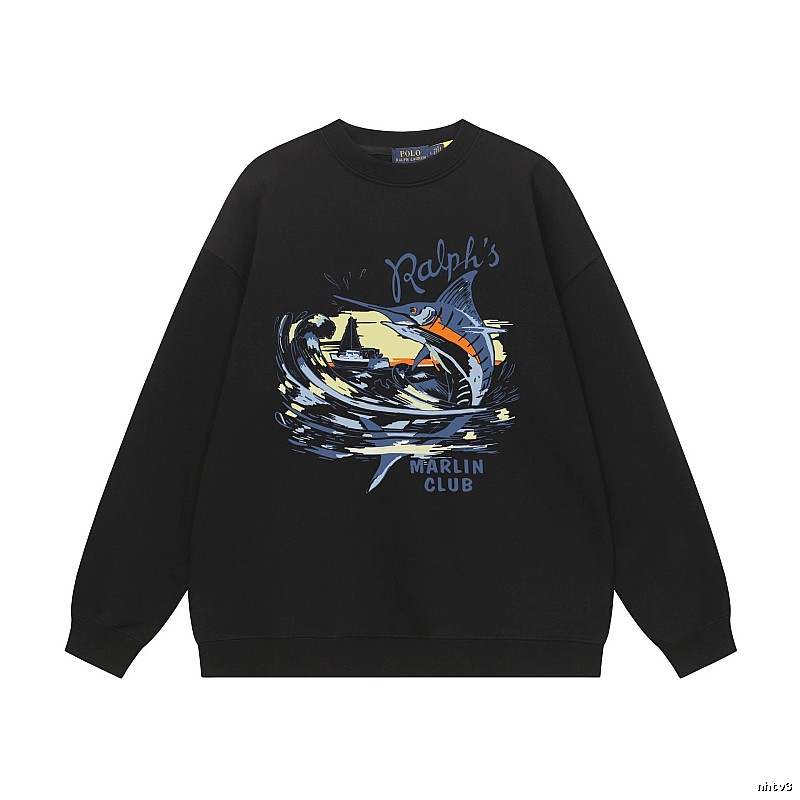 Ralph Lauren printed retro-style sweatshirt