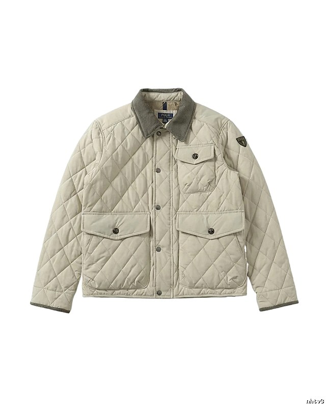 Ralph Lauren quilted retro-style cotton jacket