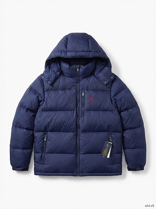 Ralph Lauren trendy brand blue down jacket