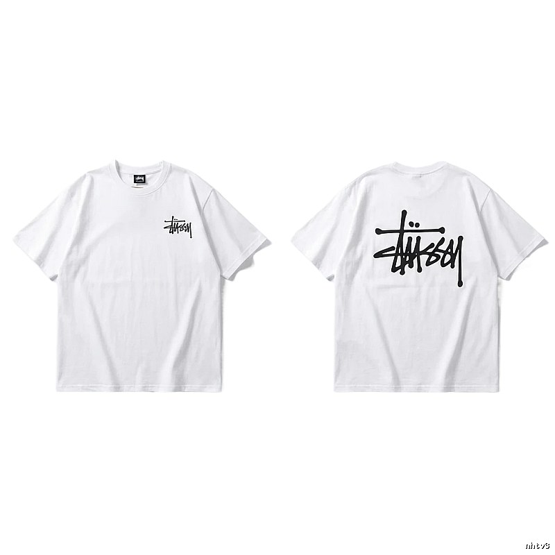 Stussy basic simple white T-shirt