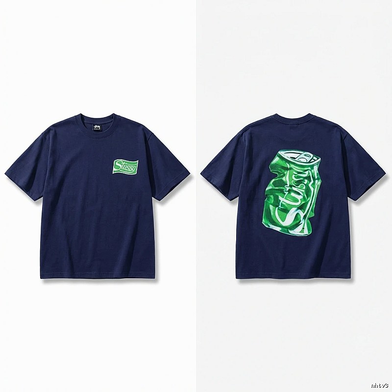 Stussy Cola Print Short-Sleeve T-Shirt