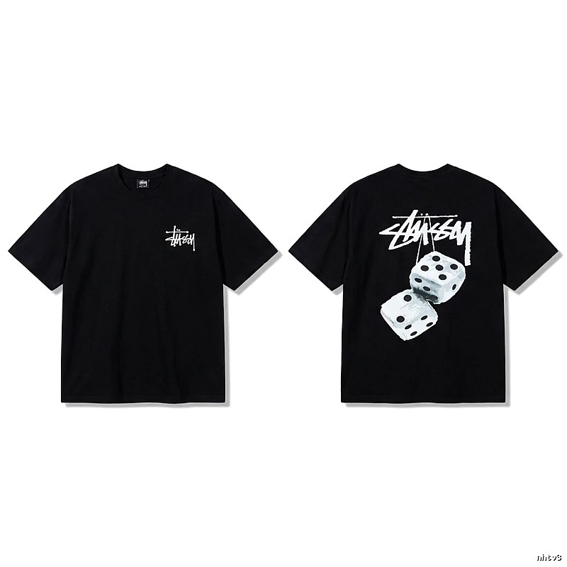 Stussy Dice Style Black T-shirt
