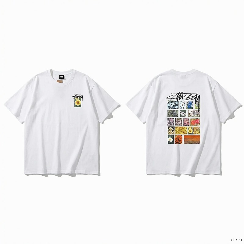 Stussy Floral Series White T-shirt