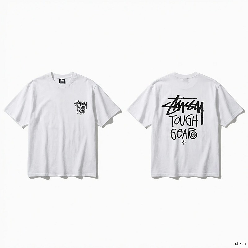 Stussy Graffiti Style White T-shirt