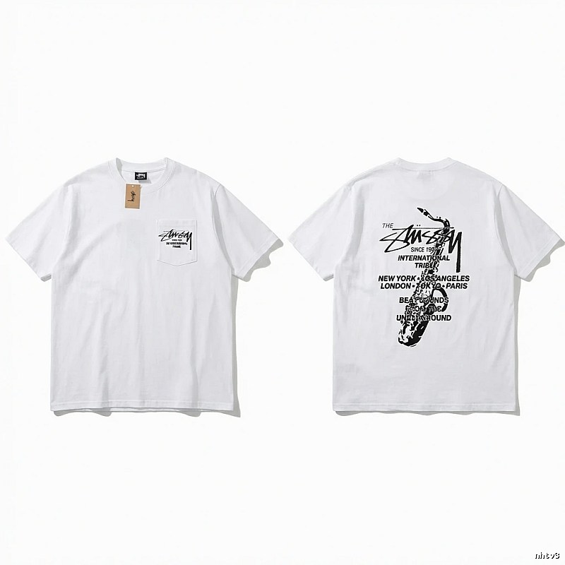 Stussy International Series Simple White T-shirt