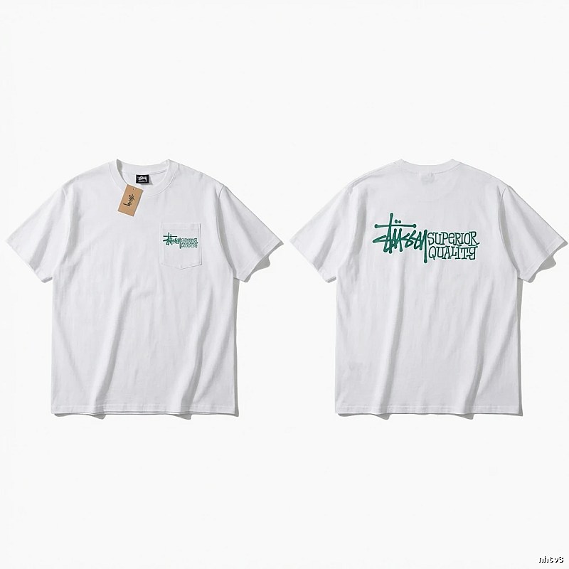 Stussy simple white T-shirt