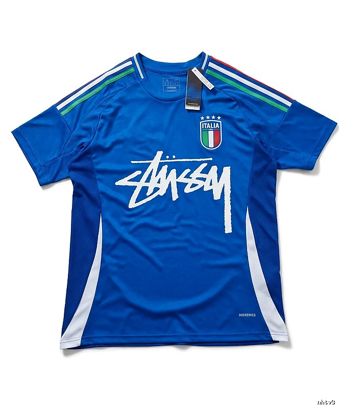 Stussy sporty blue T-shirt