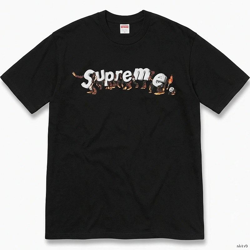Supreme Ape Series Black T-shirt