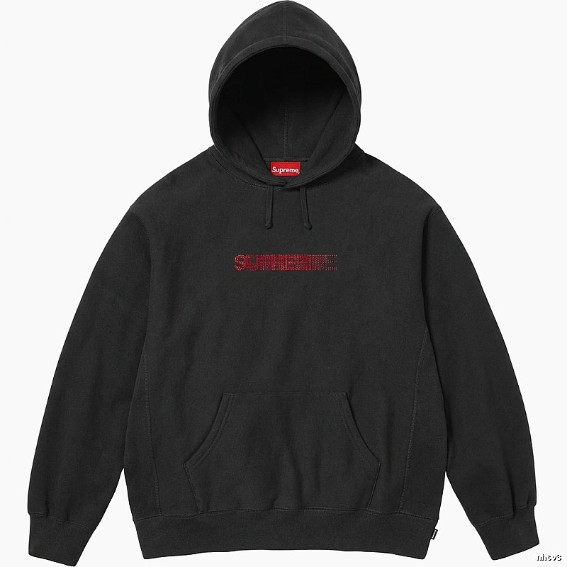 Supreme basic simple black sweatshirt