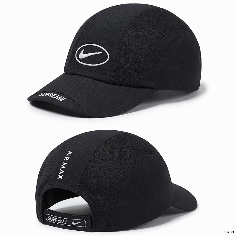 Supreme Co-branded Sporty Black Hat