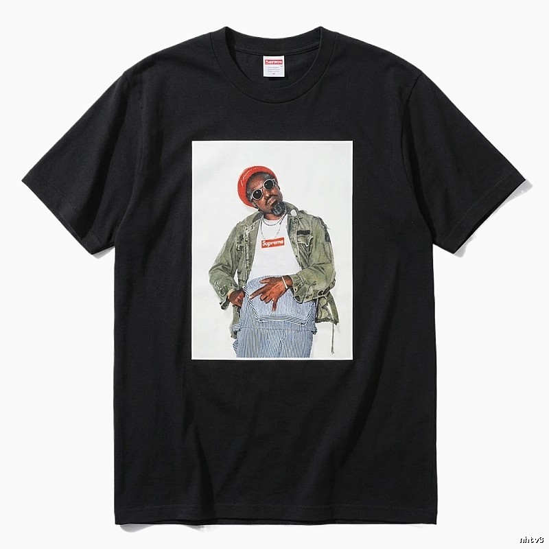 Supreme Portrait Style Black T-shirt