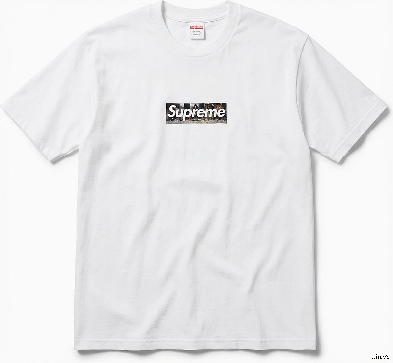 Supreme Retro Style White T-shirt