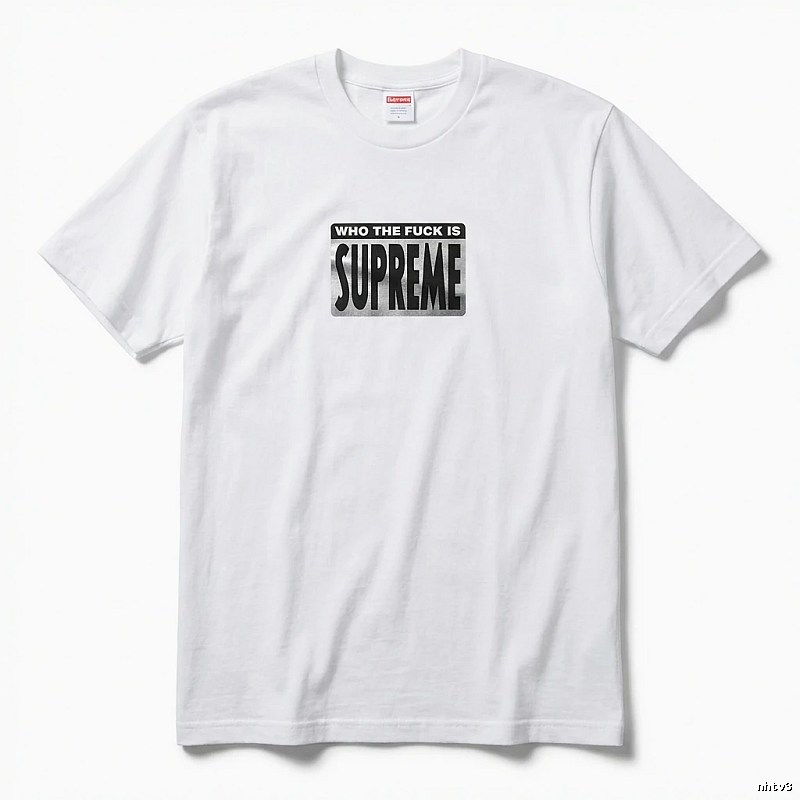 Supreme trendy and cool style white T-shirt